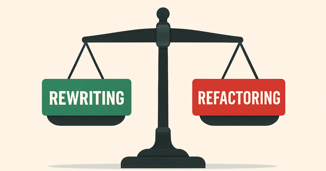 Rewriting Refactoring